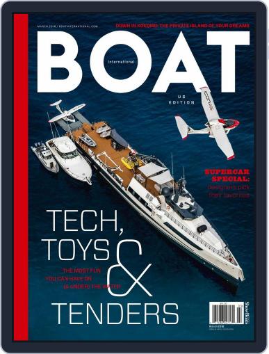 ShowBoats International March 1st, 2018 Digital Back Issue Cover
