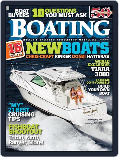 Boating April 10th, 2006 Digital Back Issue Cover