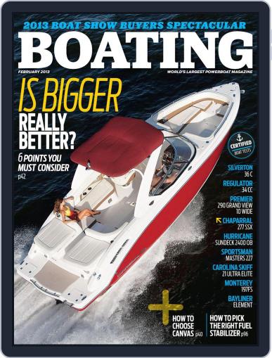 Boating January 12th, 2013 Digital Back Issue Cover
