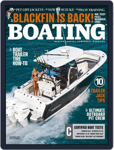 Boating September 1st, 2017 Digital Back Issue Cover