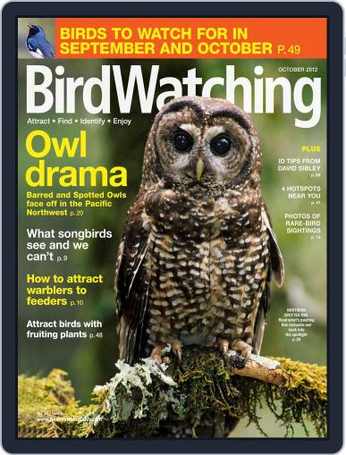 BirdWatching August 25th, 2012 Digital Back Issue Cover