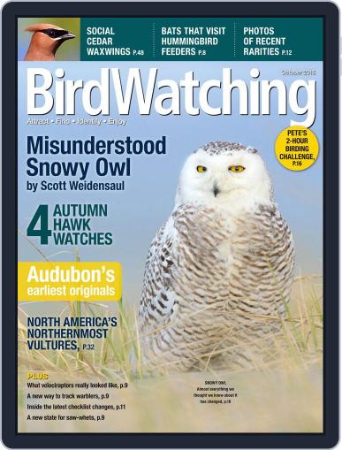 BirdWatching (Digital) September 1st, 2015 Issue Cover