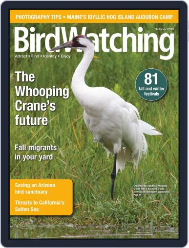 BirdWatching September 1st, 2019 Digital Back Issue Cover