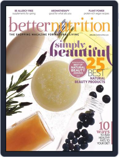 Better Nutrition April 19th, 2012 Digital Back Issue Cover