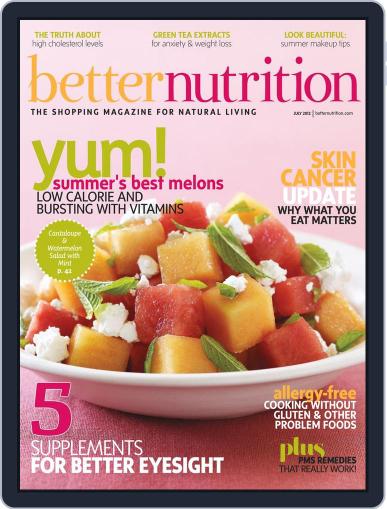 Better Nutrition June 24th, 2012 Digital Back Issue Cover
