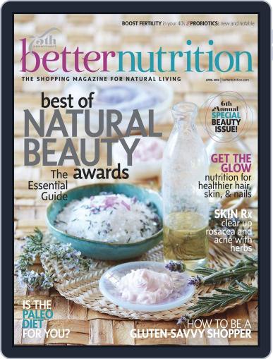 Better Nutrition March 26th, 2013 Digital Back Issue Cover