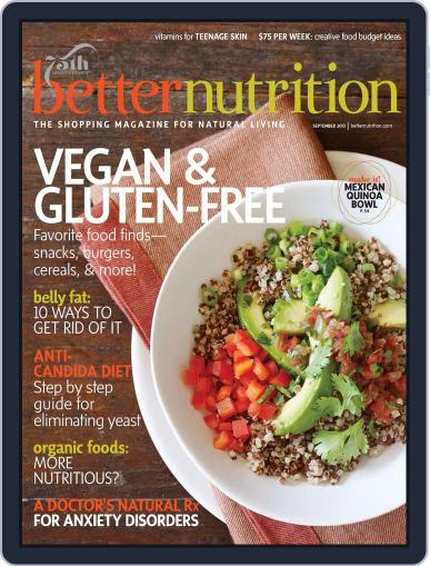 Better Nutrition August 31st, 2013 Digital Back Issue Cover