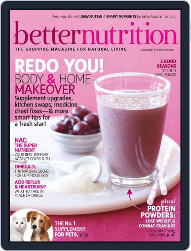Better Nutrition December 30th, 2013 Digital Back Issue Cover