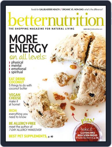 Better Nutrition February 28th, 2014 Digital Back Issue Cover