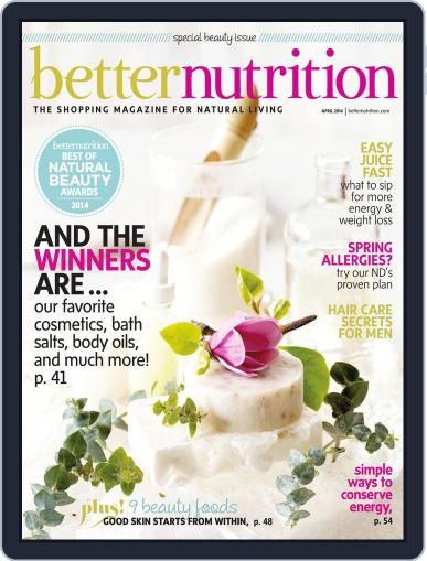 Better Nutrition March 28th, 2014 Digital Back Issue Cover