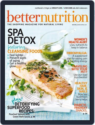 Better Nutrition May 2nd, 2014 Digital Back Issue Cover
