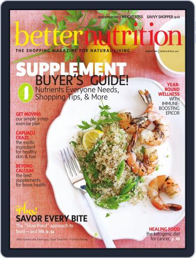 Better Nutrition July 31st, 2014 Digital Back Issue Cover