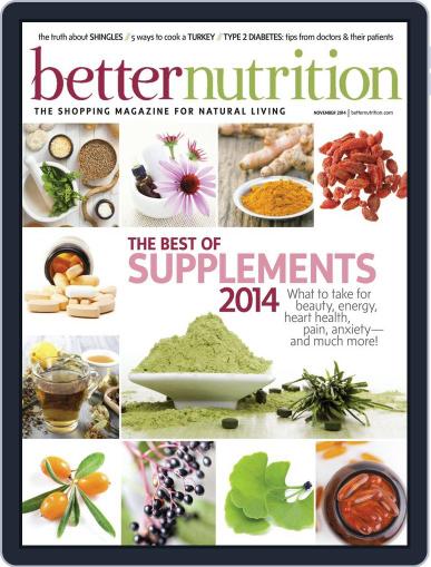 Better Nutrition October 31st, 2014 Digital Back Issue Cover