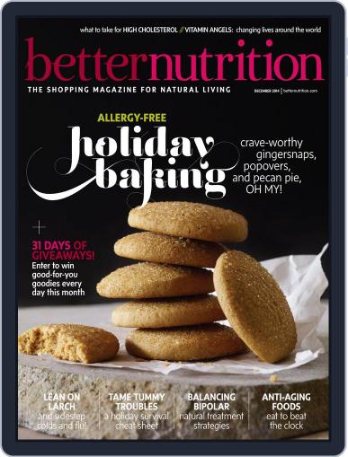 Better Nutrition November 29th, 2014 Digital Back Issue Cover