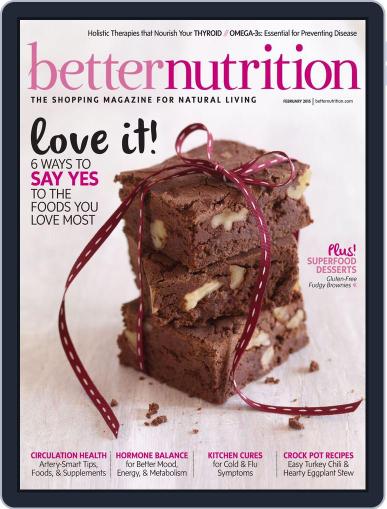 Better Nutrition January 31st, 2015 Digital Back Issue Cover