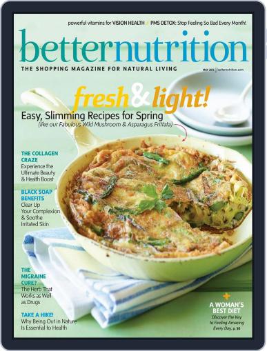 Better Nutrition April 28th, 2015 Digital Back Issue Cover