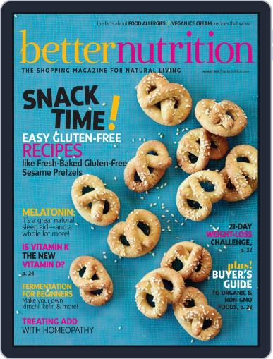 Better Nutrition August 1st, 2015 Digital Back Issue Cover