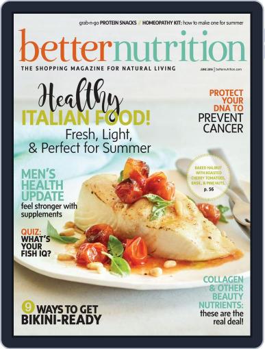 Better Nutrition May 28th, 2016 Digital Back Issue Cover