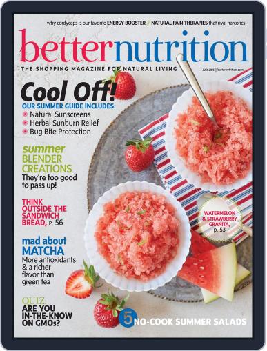 Better Nutrition June 25th, 2016 Digital Back Issue Cover