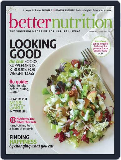 Better Nutrition January 1st, 2017 Digital Back Issue Cover