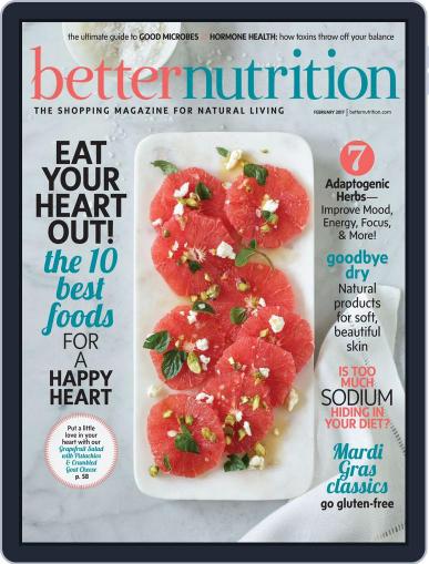 Better Nutrition February 1st, 2017 Digital Back Issue Cover