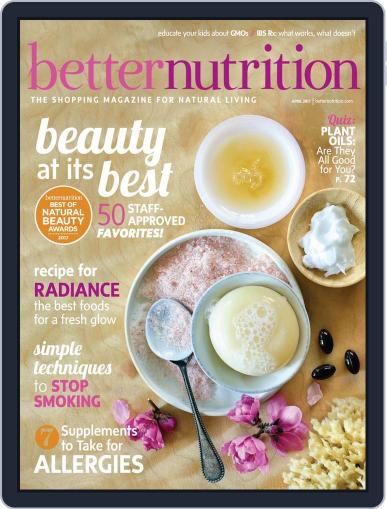 Better Nutrition April 1st, 2017 Digital Back Issue Cover