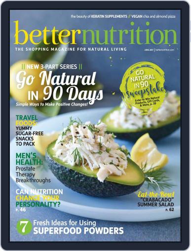 Better Nutrition June 1st, 2017 Digital Back Issue Cover