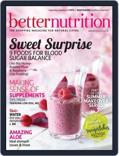 Better Nutrition August 1st, 2017 Digital Back Issue Cover