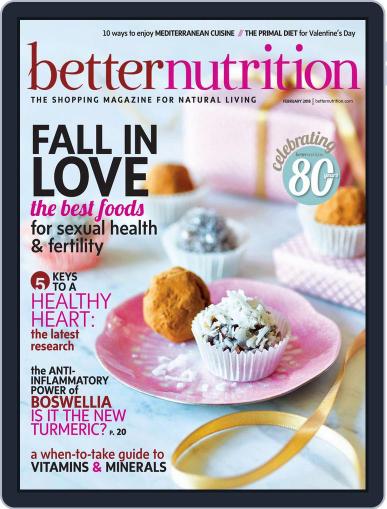 Better Nutrition February 1st, 2018 Digital Back Issue Cover
