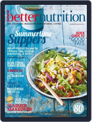 Better Nutrition July 1st, 2018 Digital Back Issue Cover