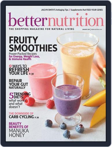 Better Nutrition January 1st, 2019 Digital Back Issue Cover