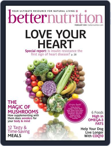 Better Nutrition February 1st, 2020 Digital Back Issue Cover
