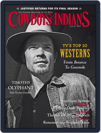 Cowboys & Indians January 1st, 2015 Digital Back Issue Cover