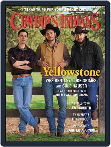 Cowboys & Indians July 1st, 2019 Digital Back Issue Cover