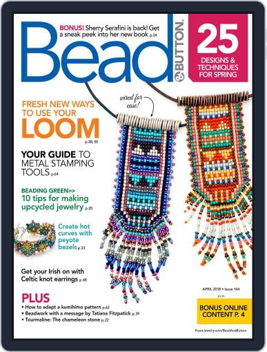 Bead&Button April 1st, 2018 Digital Back Issue Cover