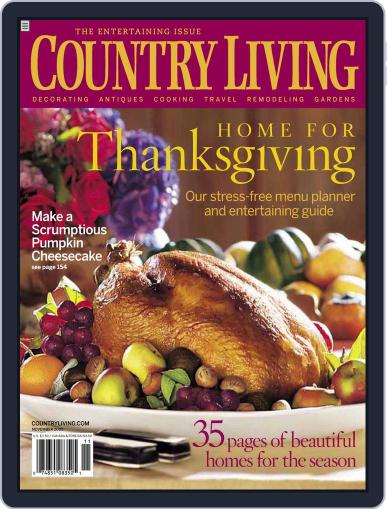 Country Living October 4th, 2005 Digital Back Issue Cover