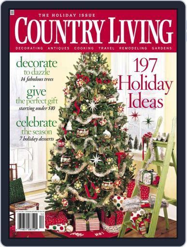 Country Living November 8th, 2005 Digital Back Issue Cover