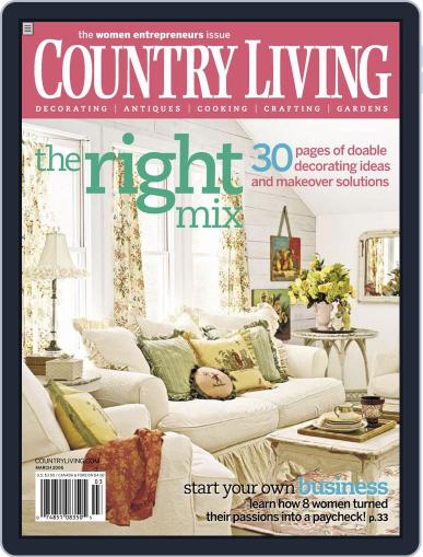 Country Living February 7th, 2006 Digital Back Issue Cover