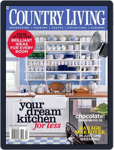 Country Living January 6th, 2009 Digital Back Issue Cover