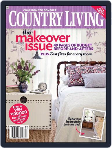 Country Living August 4th, 2009 Digital Back Issue Cover