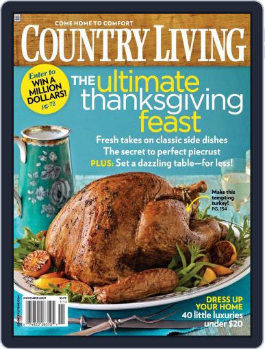 Country Living October 6th, 2009 Digital Back Issue Cover