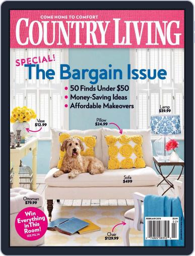Country Living January 5th, 2010 Digital Back Issue Cover