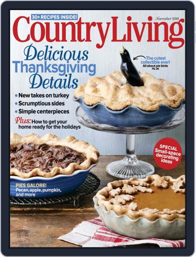 Country Living October 19th, 2010 Digital Back Issue Cover