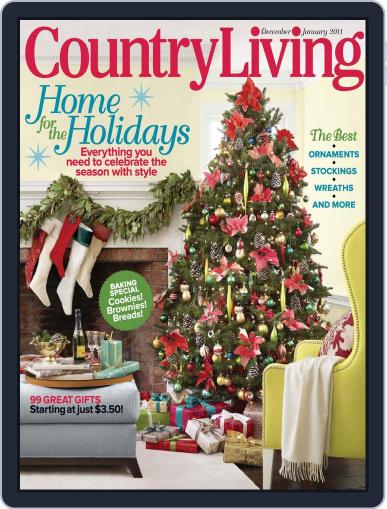 Country Living November 23rd, 2010 Digital Back Issue Cover