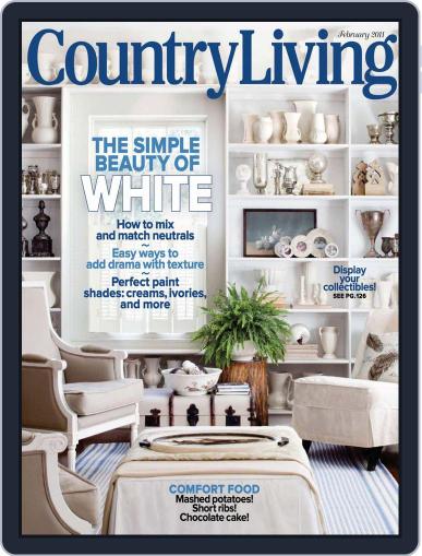 Country Living January 4th, 2011 Digital Back Issue Cover