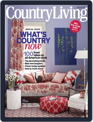 Country Living February 16th, 2011 Digital Back Issue Cover