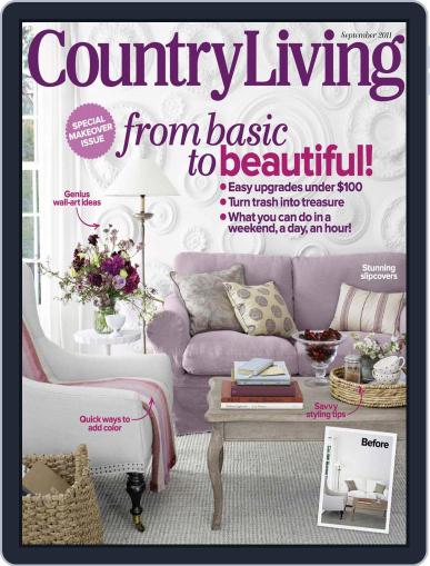 Country Living August 9th, 2011 Digital Back Issue Cover