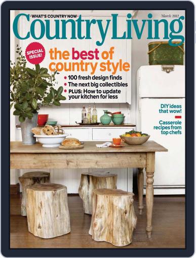 Country Living February 14th, 2012 Digital Back Issue Cover