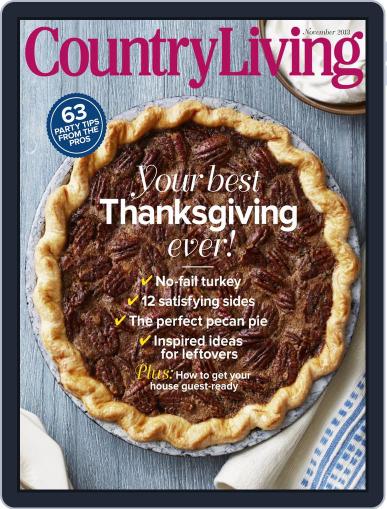 Country Living October 10th, 2013 Digital Back Issue Cover