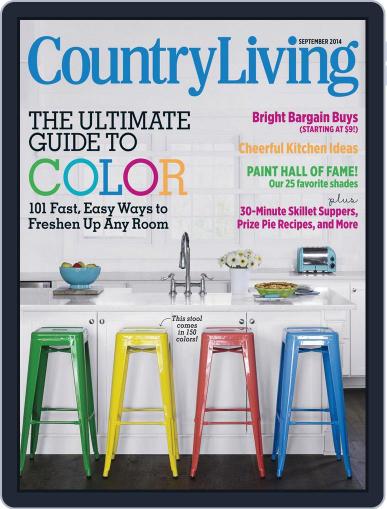 Country Living July 31st, 2014 Digital Back Issue Cover